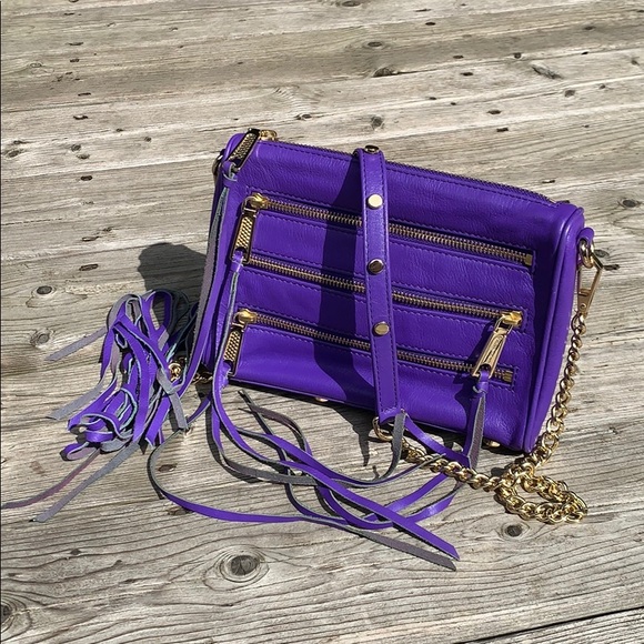 Rebecca Minkoff 5 Zip Shoulder Bag/Crossbody - Picture 1 of 4